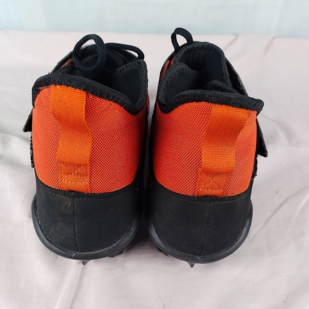 Nike Men's 9.5 Alpha Menace Pro 2 Mid Football Cleats Orange AQ3209-801 - Picture 5 of 13